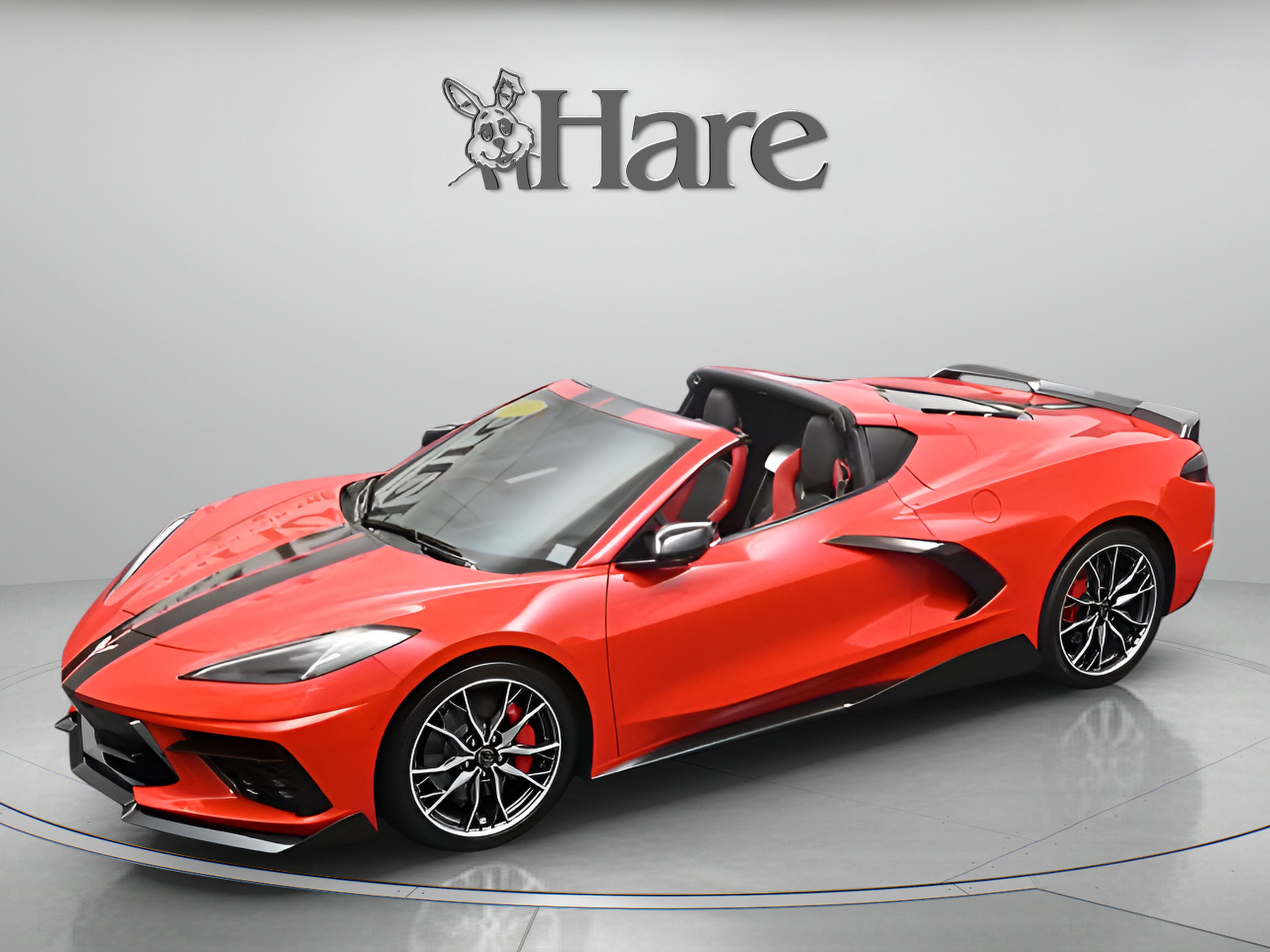 2023 Chevrolet Corvette Stingray — rear three-quarter view