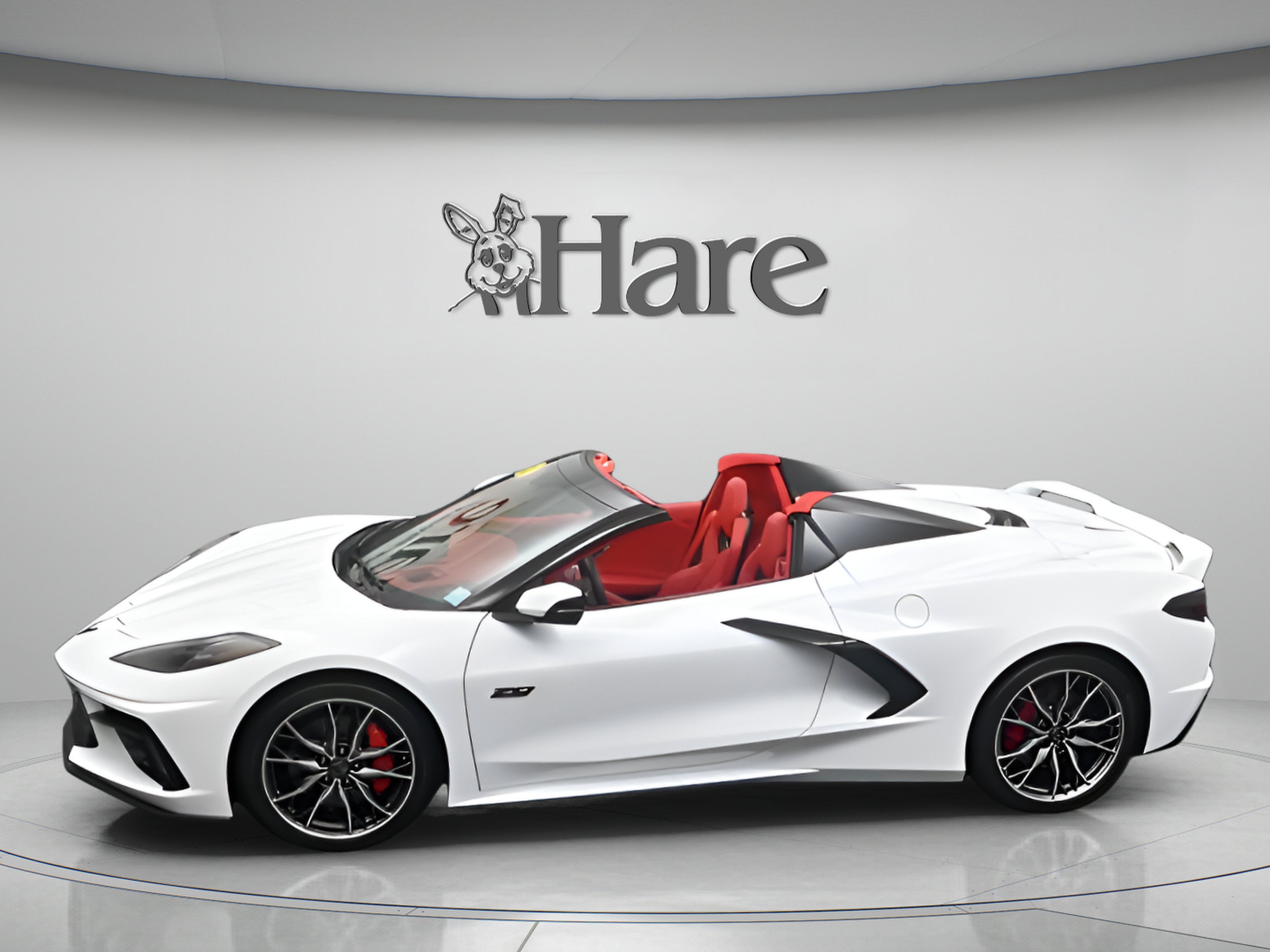 2023 Chevrolet Corvette Stingray — rear three-quarter view