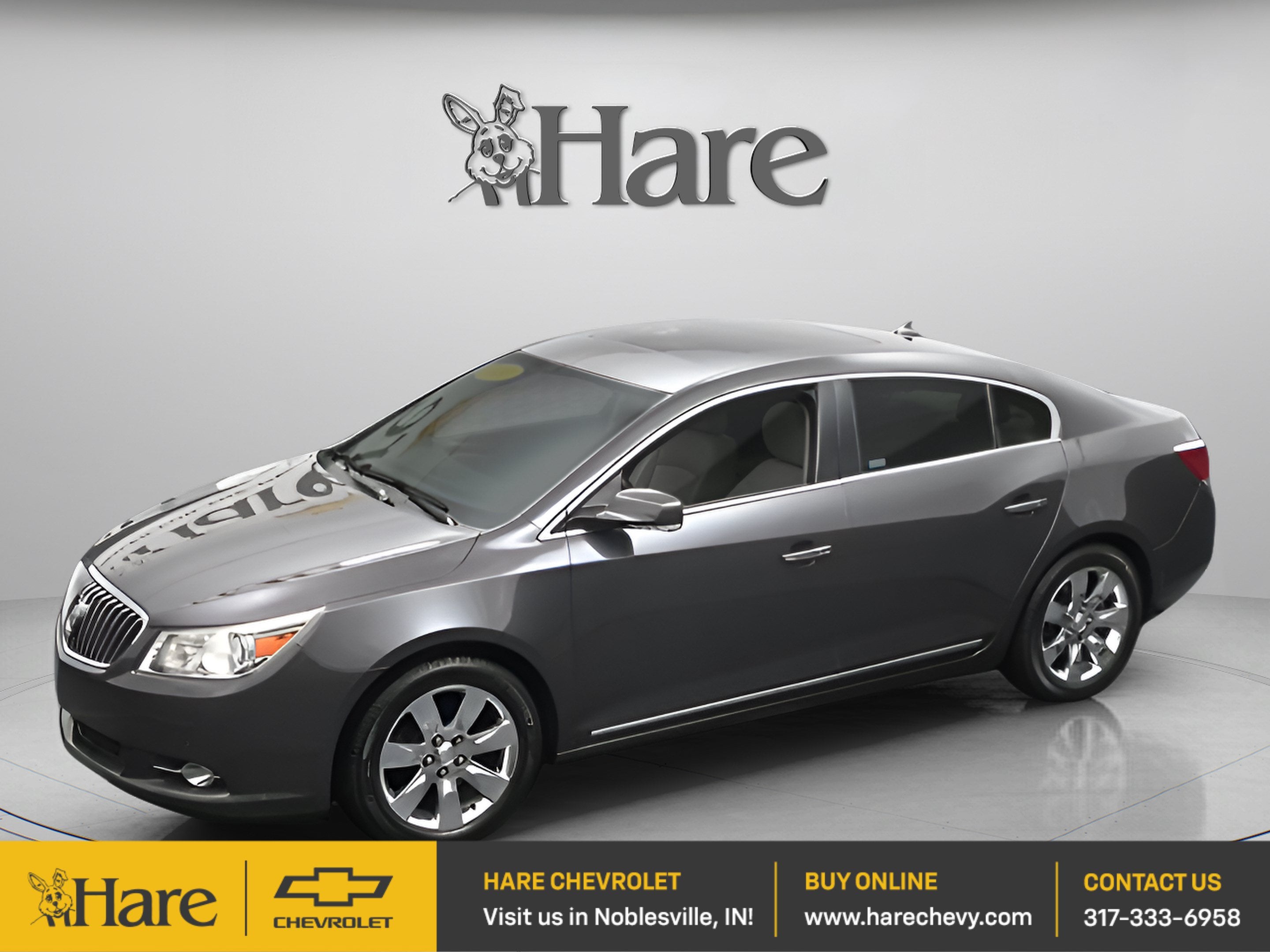 2013 Buick LaCrosse Premium 2 in Storm Grey Metallic — front three-quarter view