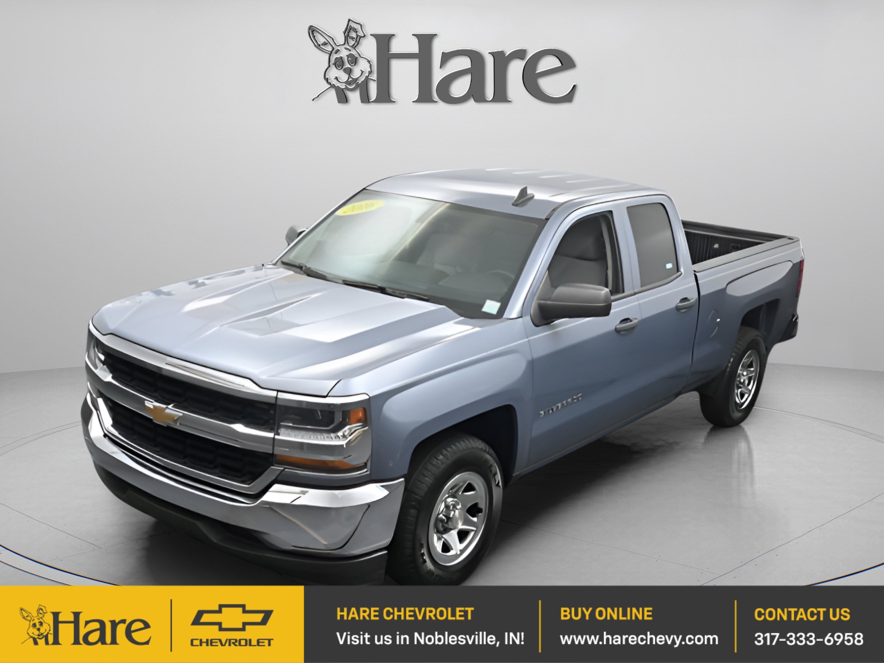 2016 Chevrolet Silverado 1500 LS in Slate Grey Metallic — front three-quarter view