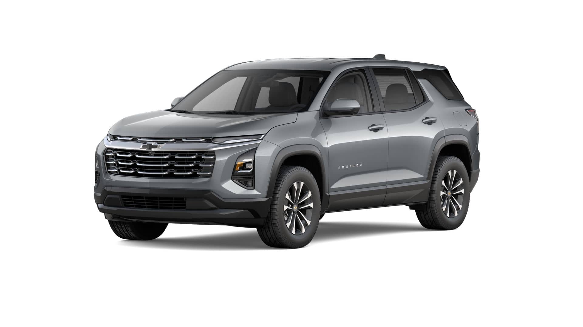 2026 Chevrolet Equinox LT in Sterling Gray Metallic — front three-quarter view