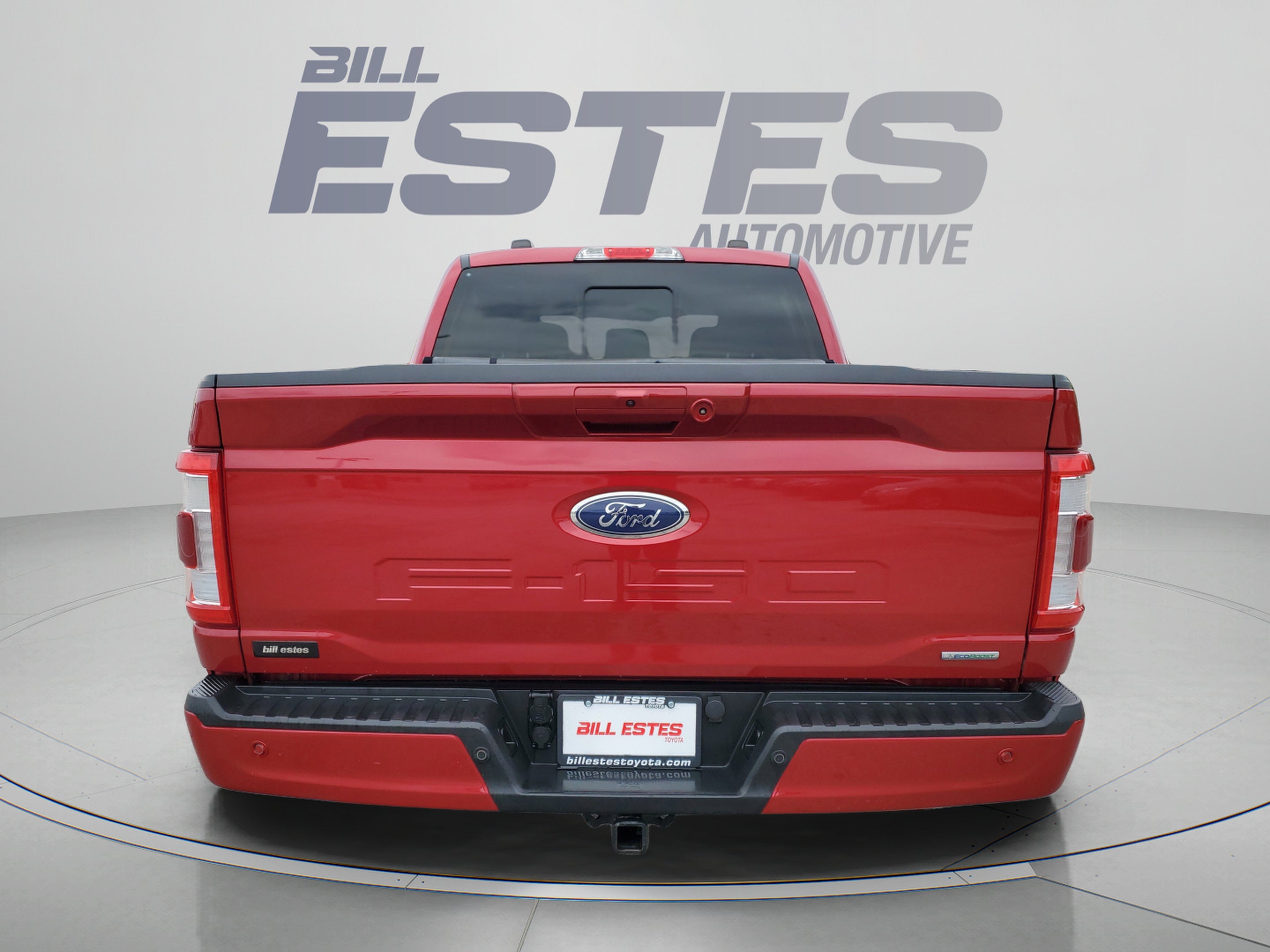 2022 Ford F-150 — rear three-quarter view