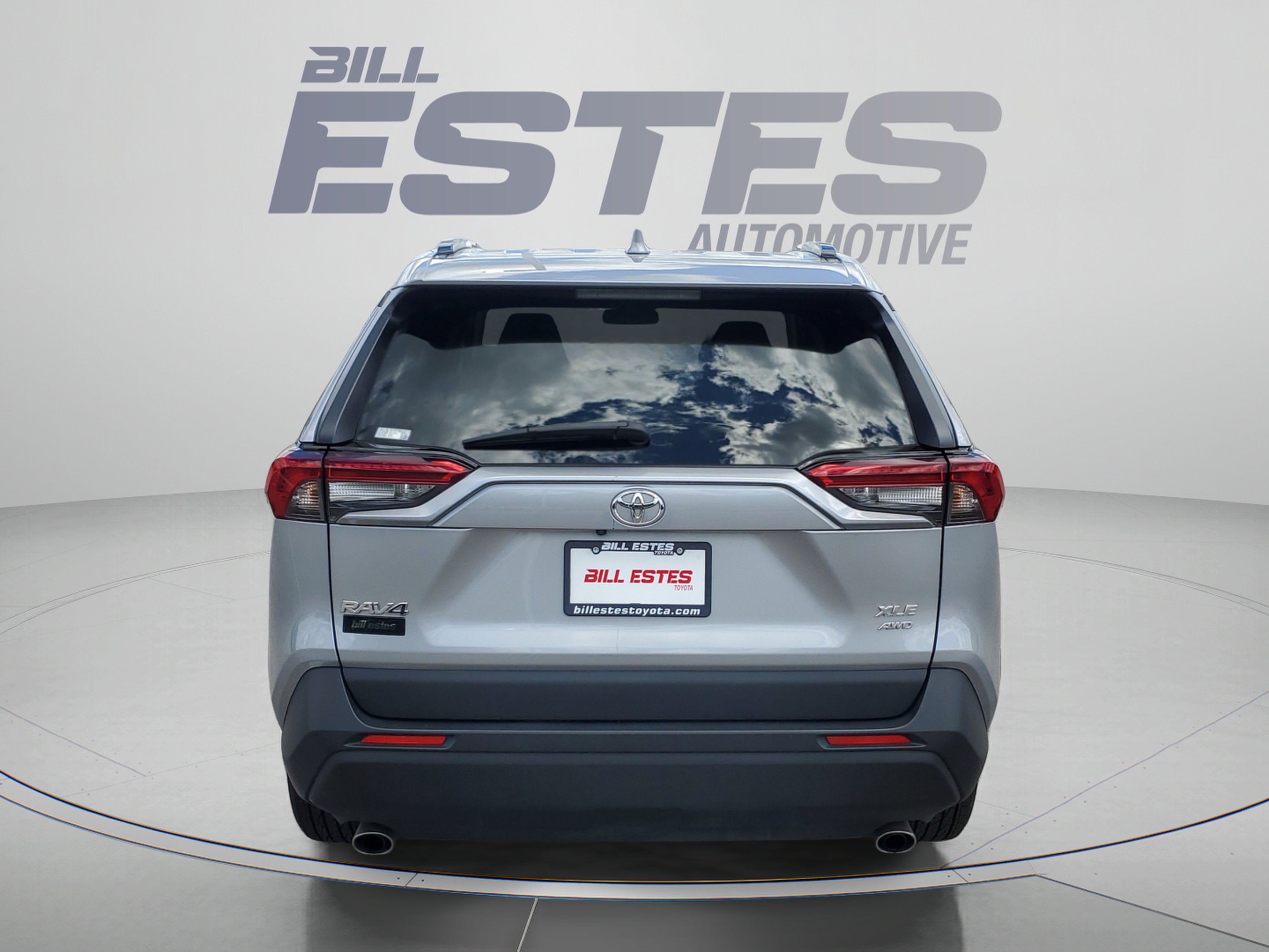 2025 Toyota RAV4 — rear three-quarter view