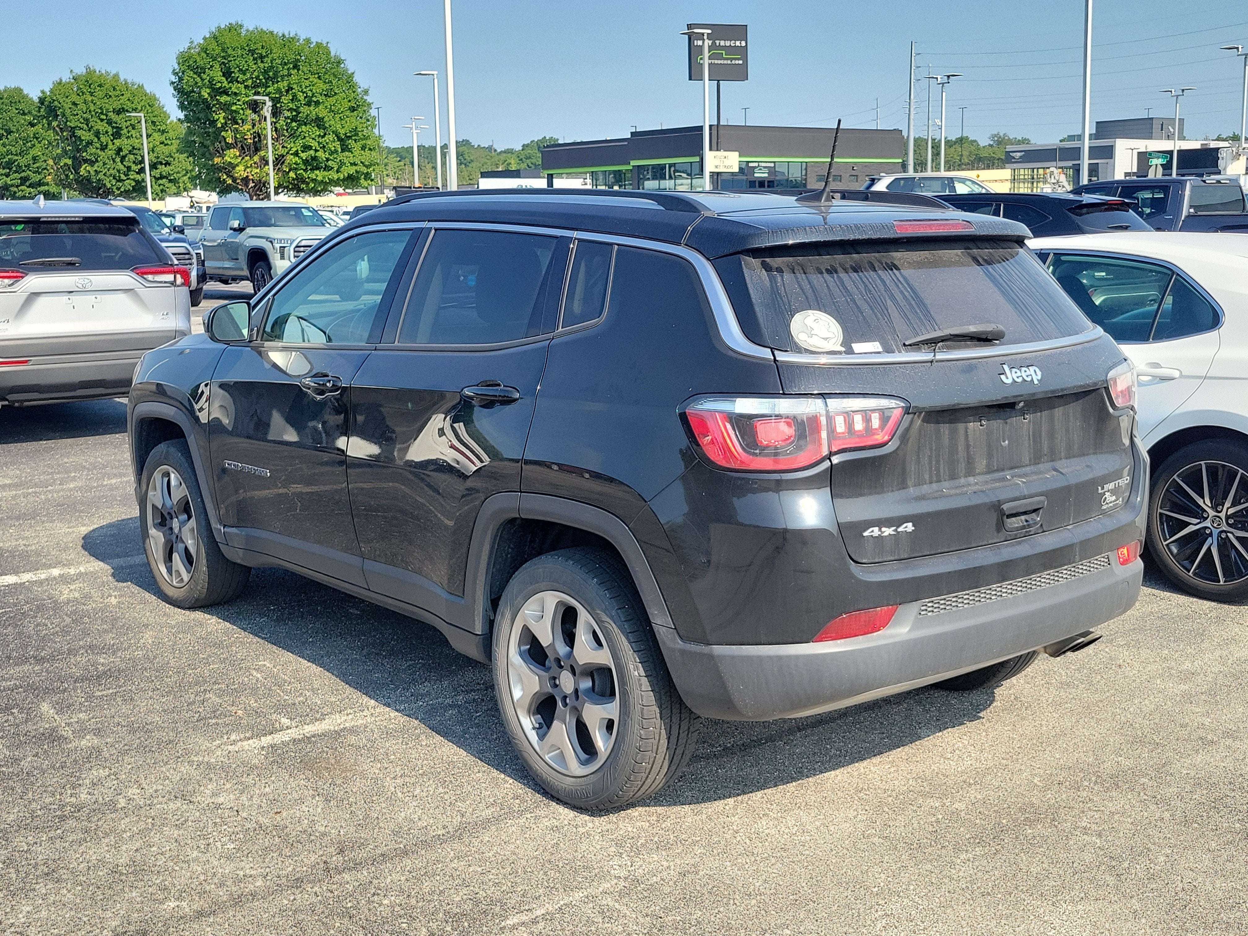 2020 Jeep Compass — side profile view