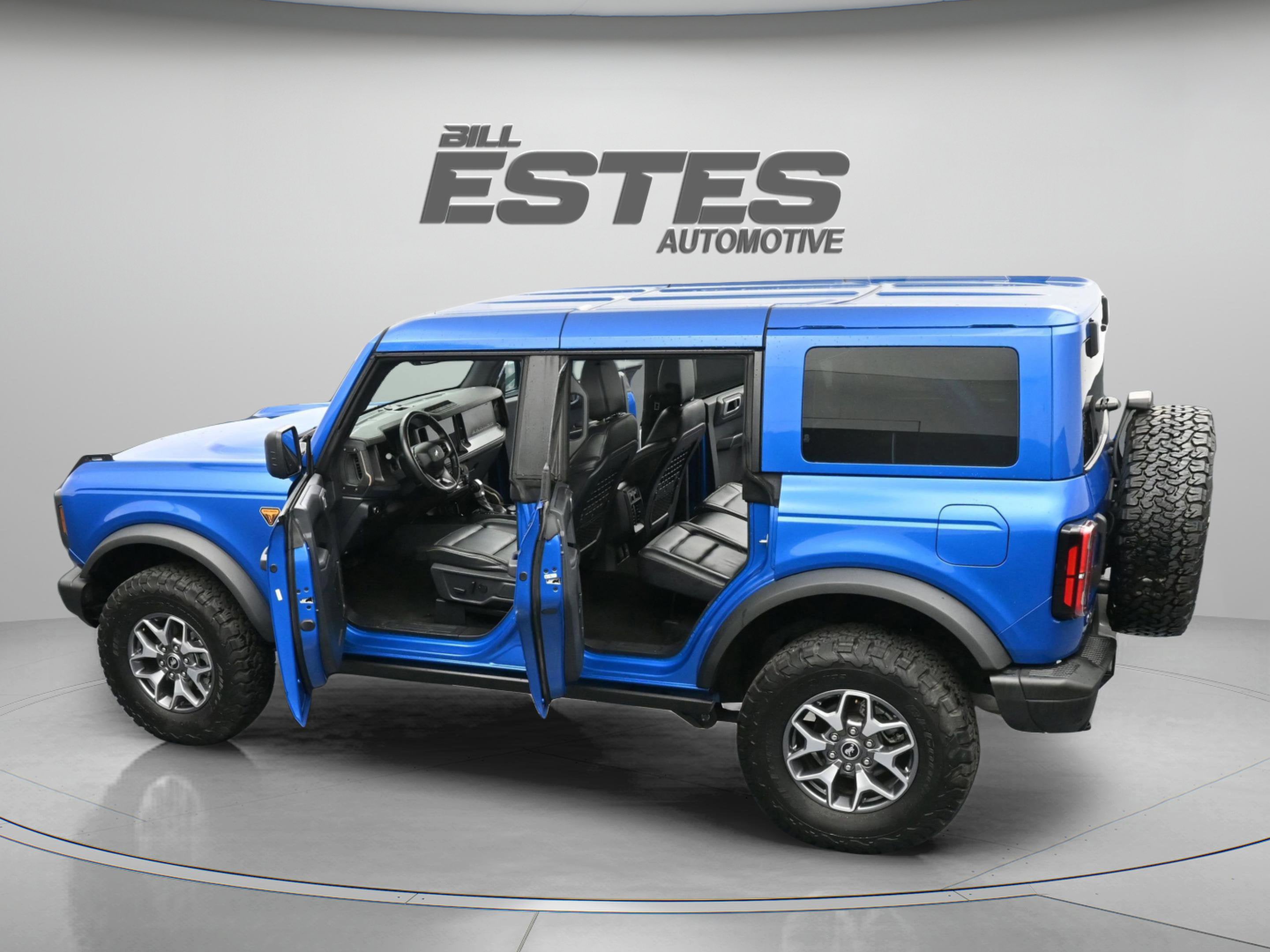 2025 Ford Bronco — rear three-quarter view