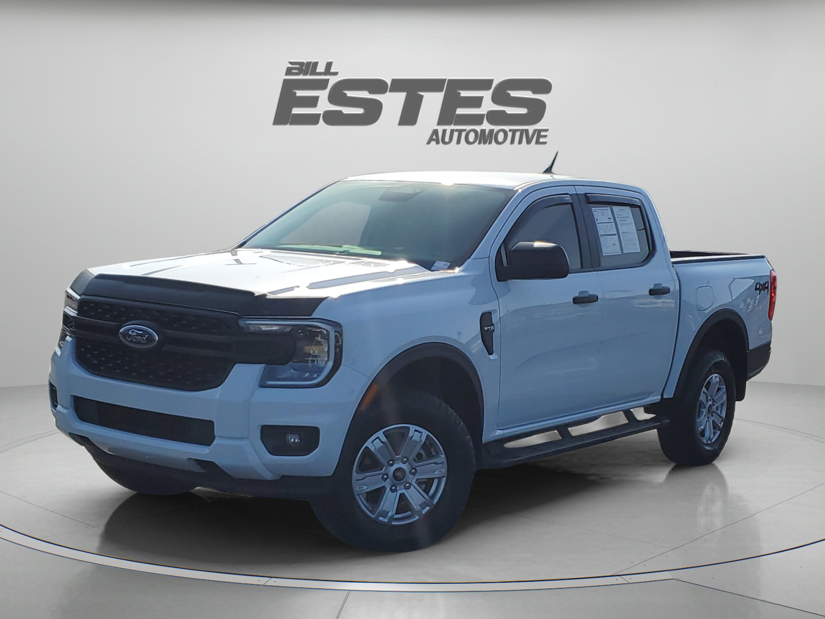 2024 Ford Ranger XL in Oxford White — front three-quarter view