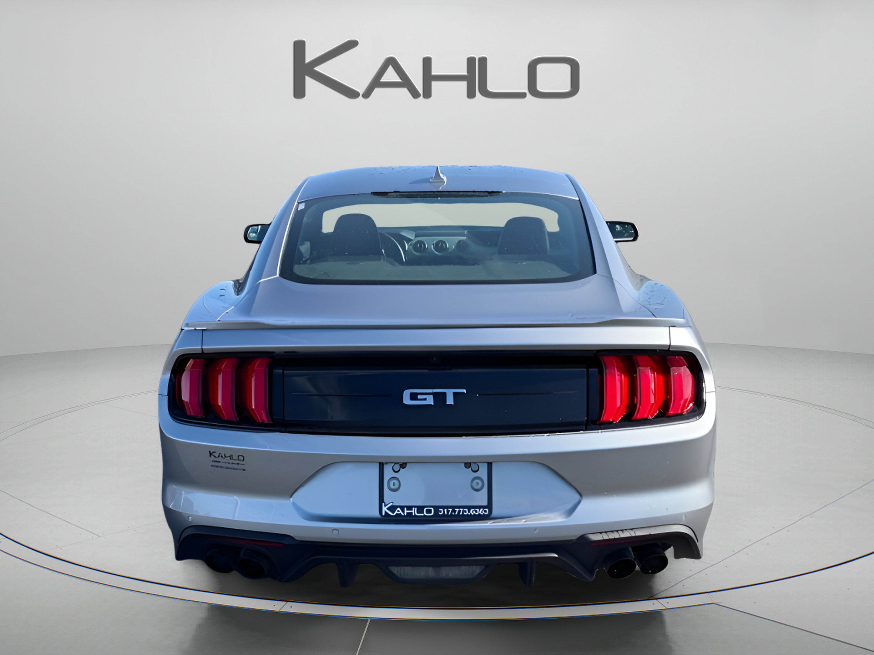 2020 Ford Mustang — rear three-quarter view